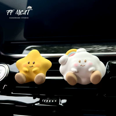Diffuser Decoration Gift, Car Perfume Aromatherapy - cute-star-baby-cloud-baby-essential-oil-2-bottles-other-scents