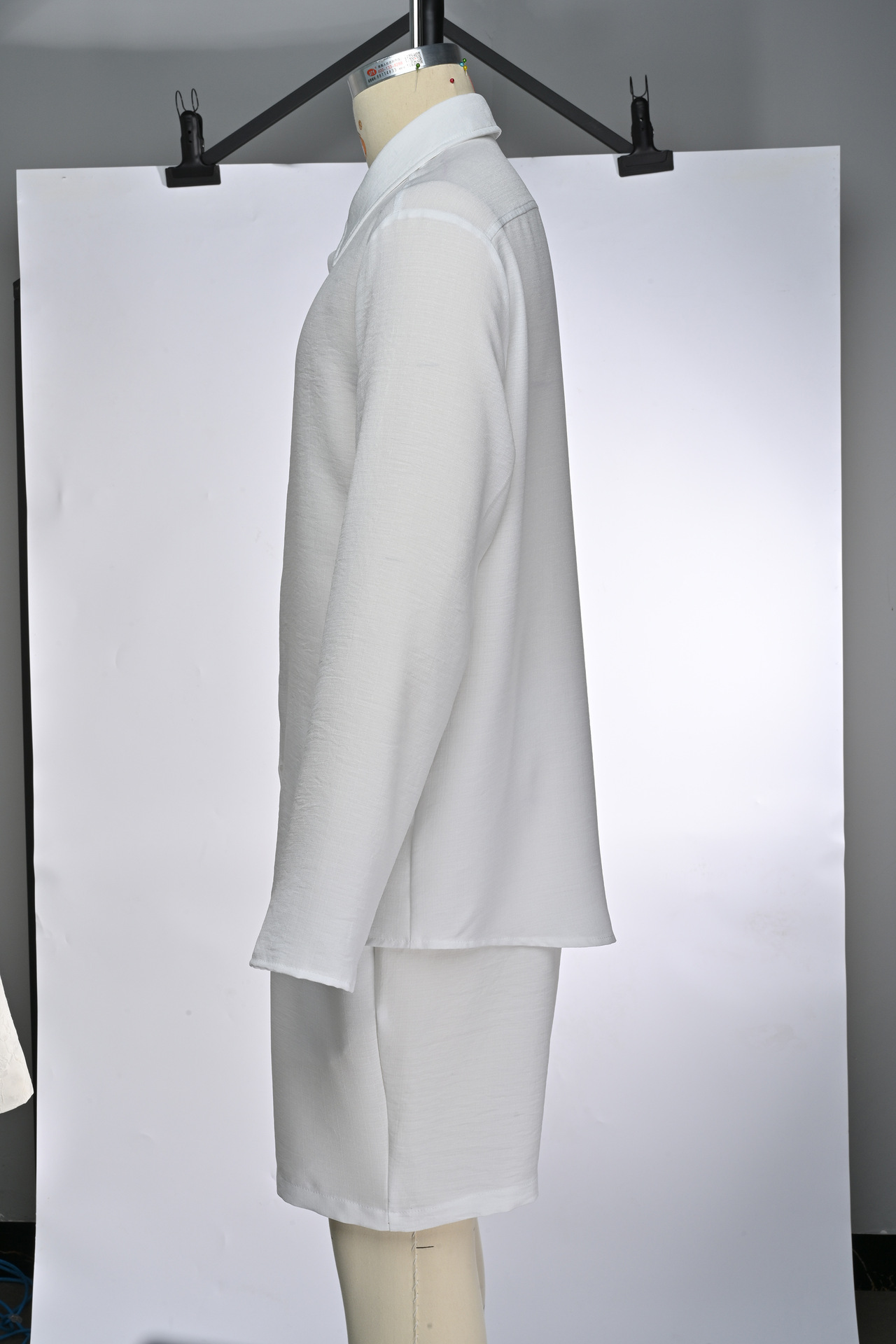 Ensemble chemise et short décontracté chic pour homme été_voghion.com