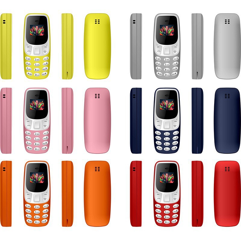 Cross-Border Bm10 Mobile Phone Mini3310 Elderly Mobile Phone Wireless Bluetooth Mini Small Mobile Phone Student Elderly Functional Mobile Phone