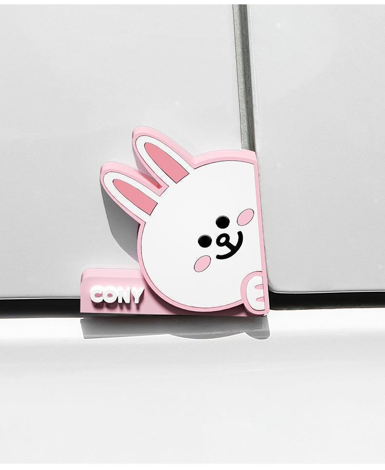 Cute Cartoon Car Door Anti-Collision Stickers, Car Stickers, Anti-Collision Strips, Car Door Edge Protection Strips, Anti-Scratch Stickers