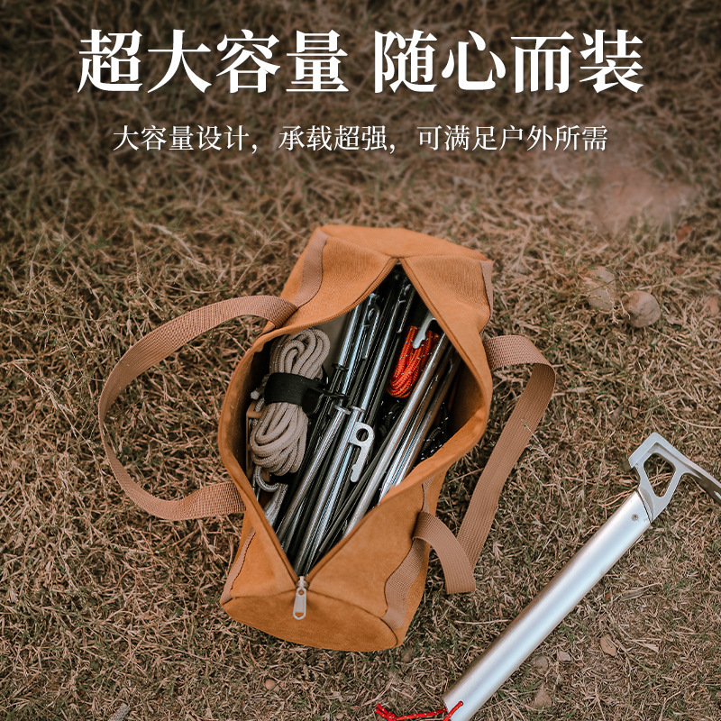 휴대용 대용량 야외 툴킷 두꺼운 외출 오래 지속되는 내마모성 네일 백 실린더를 휴대하기 쉽습니다.