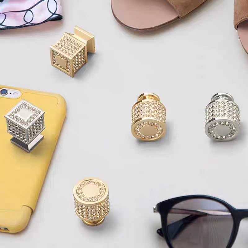 新款高端钻石拉手单孔拉手轻奢柜门抽屉拉手厂家直销