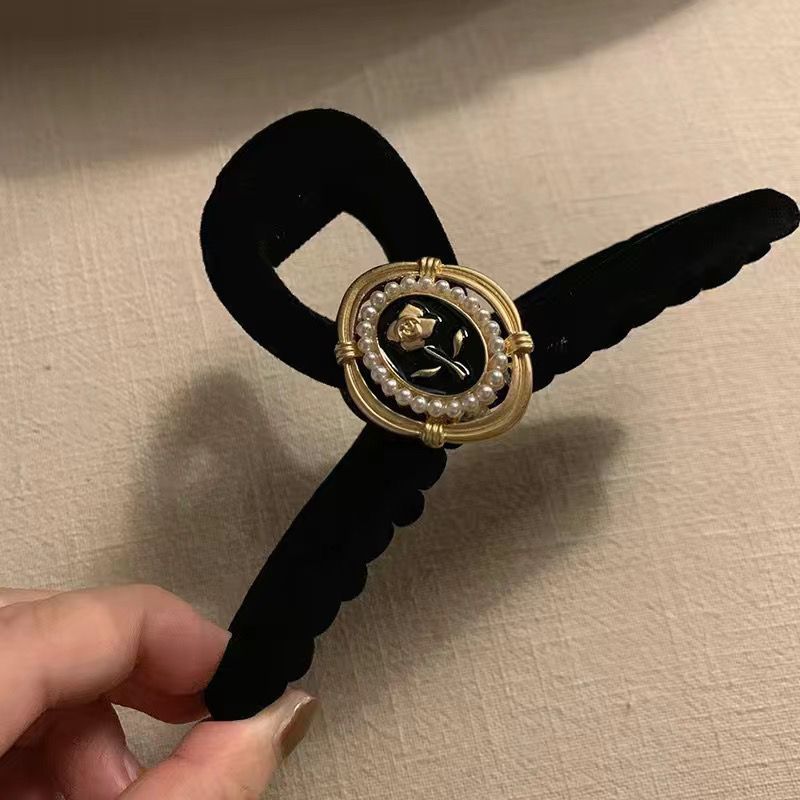 【ローズレーベルリボン】約13cm