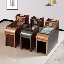 足疗沙发茶几美甲边角带经济型桑拿按摩浴场柜美容中间足浴茶几