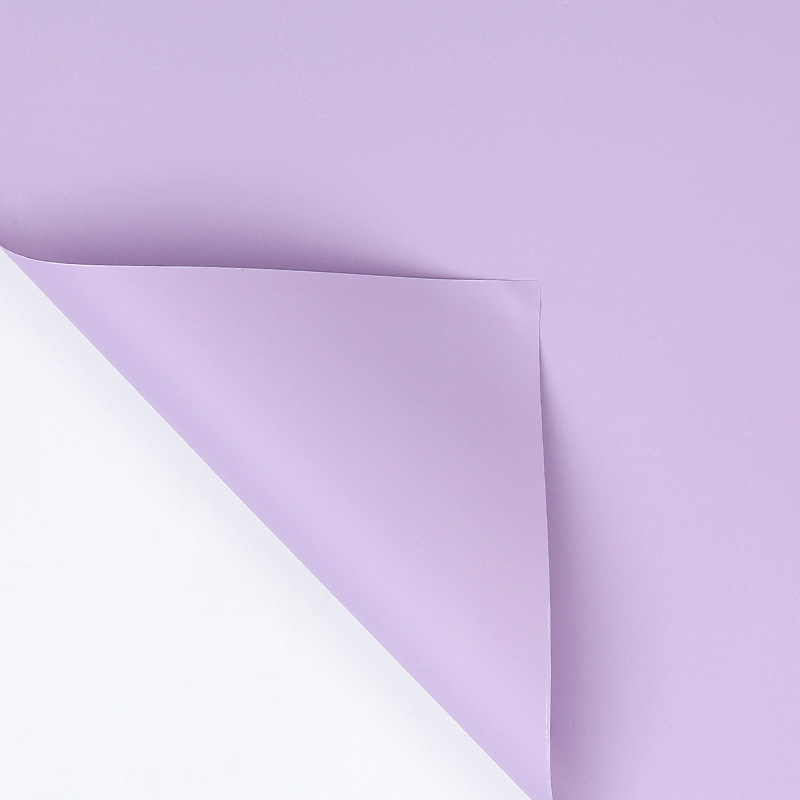 Papel de color sólido estilo coreano papel de regalo de flores macaron monocromo Ouya papel ramo de rosas papel de regalo de flores tienda de flores florales