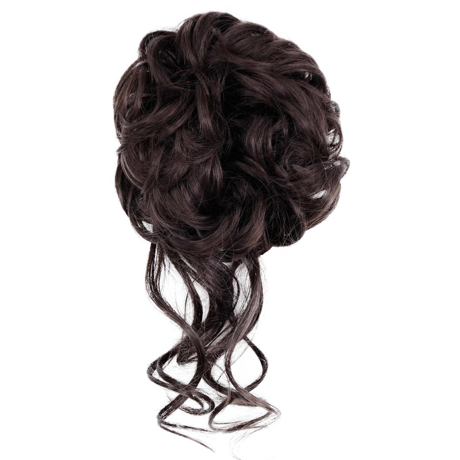 Perucas, peludos desordenados, peludos flojos, cabello rizado, barba larga, anillo de pelo perezoso, comodidad diaria.