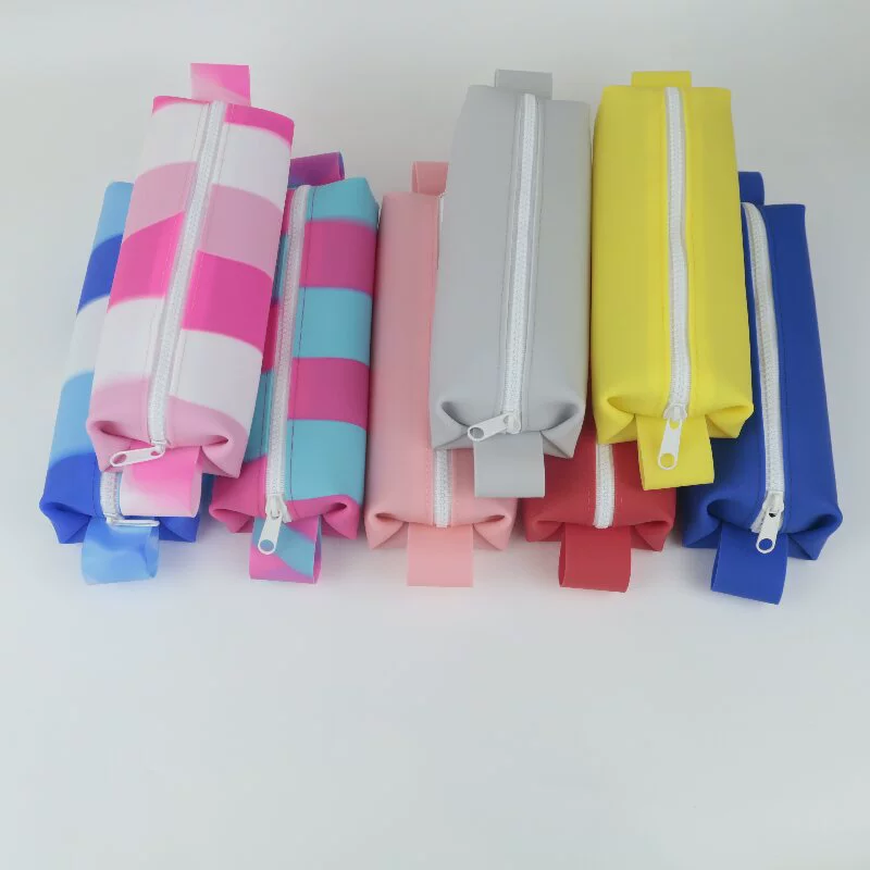 Монохромный сегмент два-три цвета силиконовая водонепроницаемая сумка для хранения косметическая сумка большой емкости портативная дорожная сумка для полоскания оптом