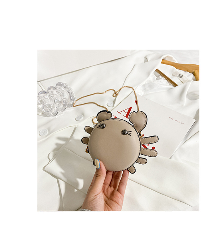 Cute Little Crab Cartoon Doll Chain Key Bag display picture 10