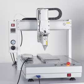 桌面式热熔胶点胶机全自动多头平台三轴uv胶硅胶AB双液伺服点胶机