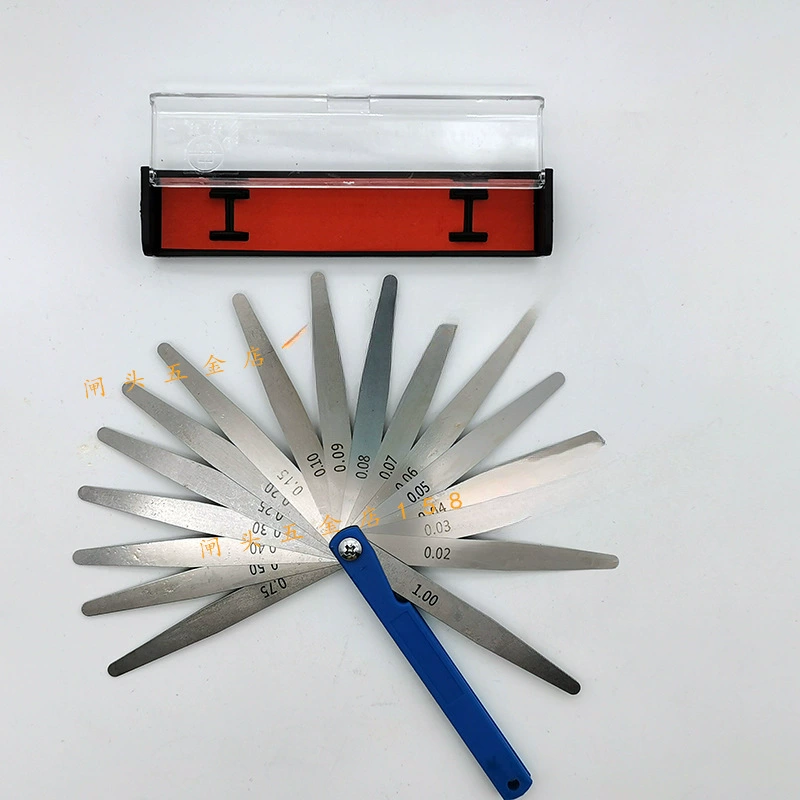Shanghai Shenshen feeler 100/150/200/300/500/1000 мм14/17/20 шт. Датчик зазора тонкий толщиномер