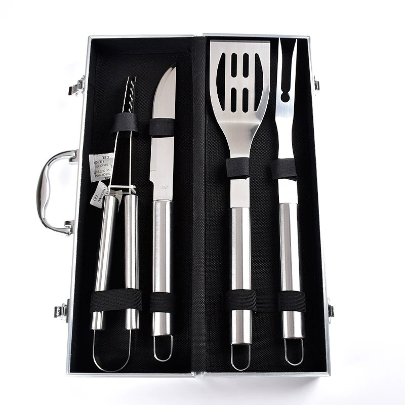 Set stainless steel, 4 piece set