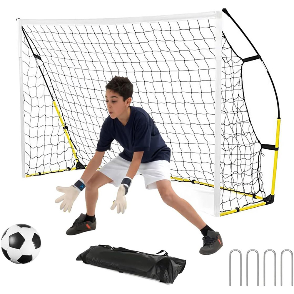 Soccer Goal Football Net Quick Assembly Portable for Campus Students and Children Outdoor Practice