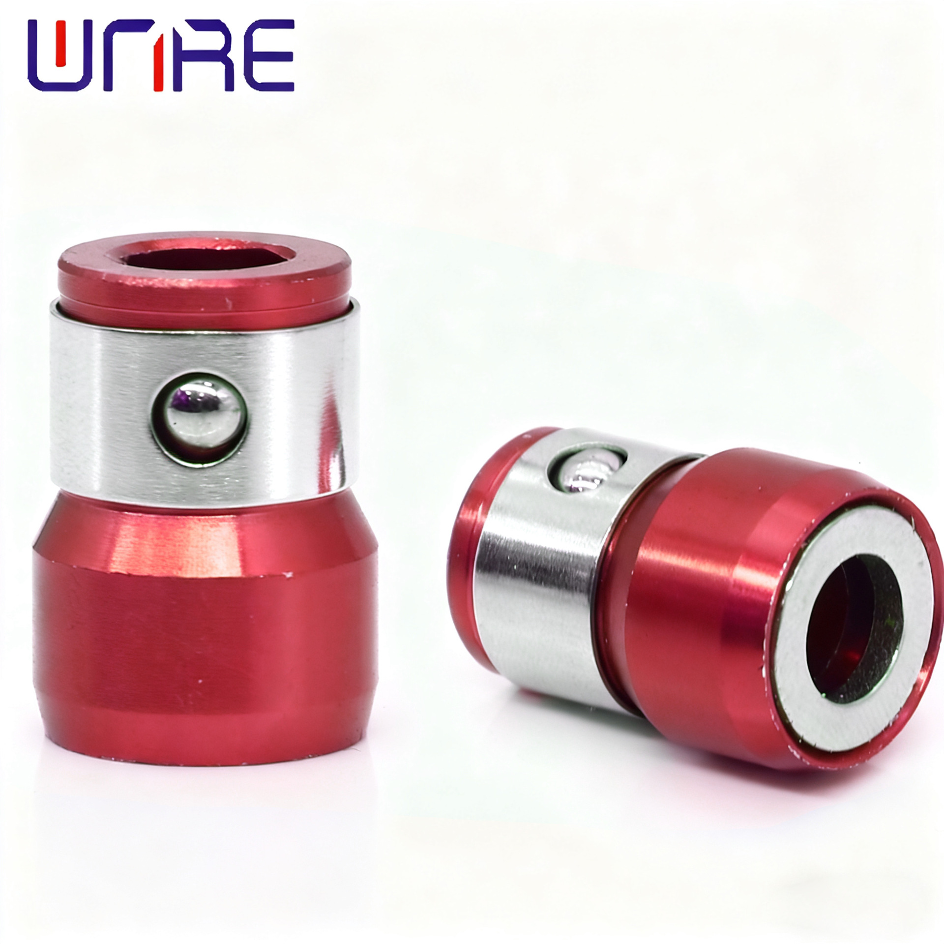 Red-bright magnetic circle Take a photo
