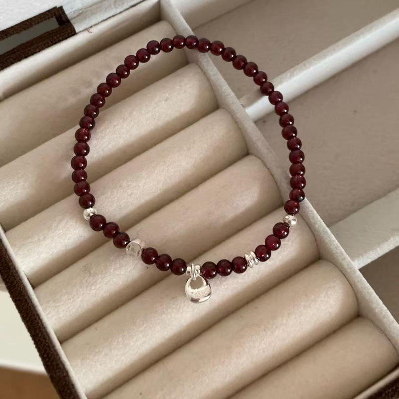 Myska S925 Silver Coin Bracelet for Women, New Chinese Style, Unique Wealth-Attracting Silver Beaded Hand Jewelry Myska S925 Silver Coin Bracelet for Women, New Chinese Style, Unique Wealth-Attracting Silver Beaded Hand Jewelry