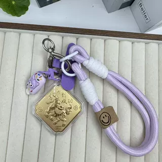 新款999黄金招财马到成功手机链挂件钥匙扣包包挂饰来图样定制