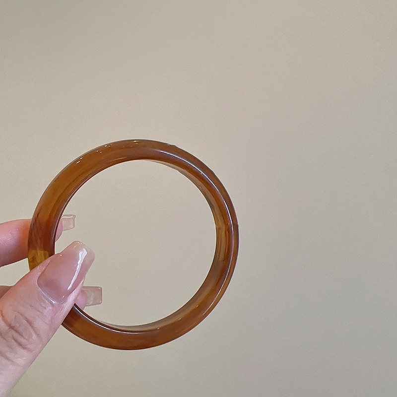 Nueva pulsera redonda manchada china moda celebridad de Internet con el mismo estilo pulsera de temperamento nicho retro joyería de alta gama al por mayor