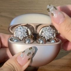 フルドリルの雪の花のイヤホンのドリルは欧米の風の大衆の設計を掛けます。