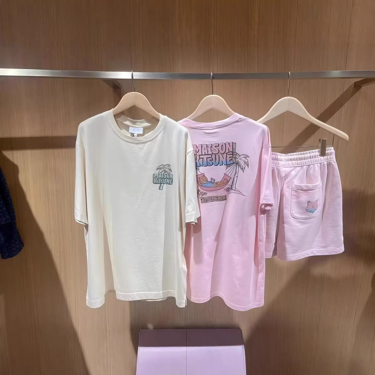 Uşaq üçün qısaqol köynək, tülkü çapı, unisex