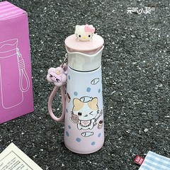 ins新款高颜值女生保温杯316不锈钢学生小众不撞款儿童卡通保温杯
