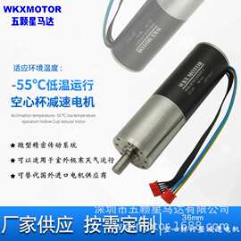 2845直流无刷空心杯行星减速电机厂家直供高效静音微型WKX MOTOR