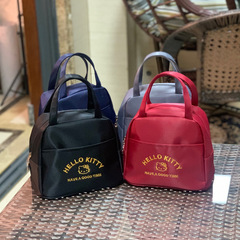 Hello kitty image new large capacity waterproof handbag cloth portable lunch box bag mommy bag cosmetic bag