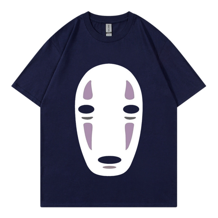 Primavera/Estate Nuova T-shirt da uomo senza volto Sciolto Coal Ball Lettera Manica corta Unisex Manica corta da uomo T_voghion.com