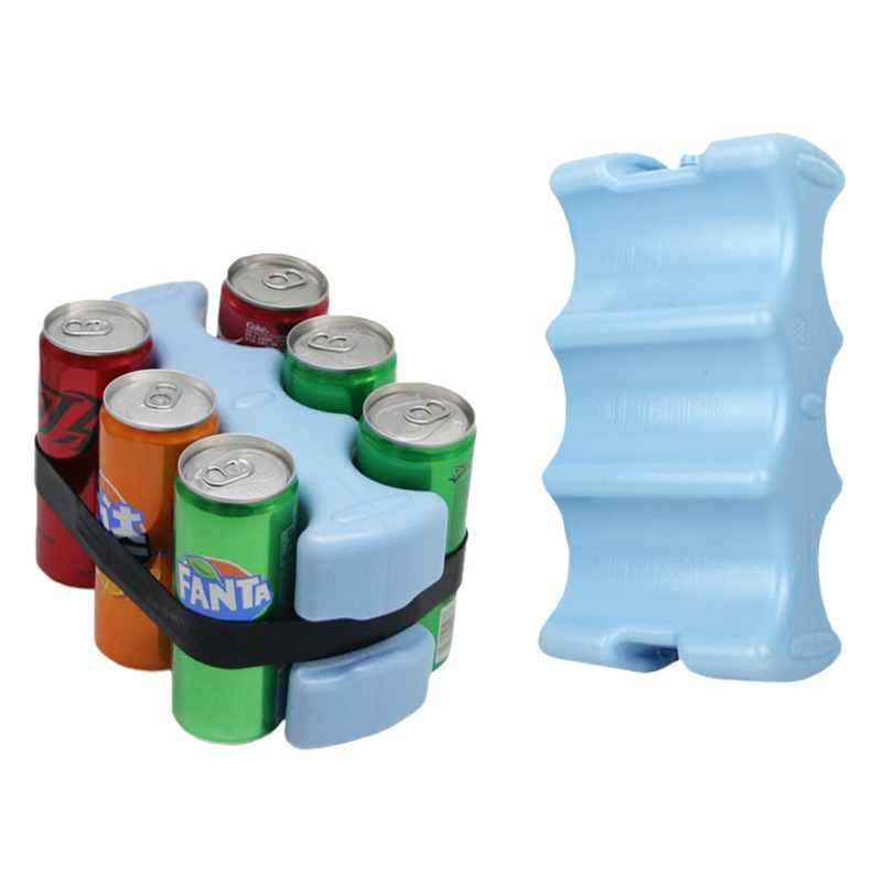 Las ventas de Jisi lanzan rápidamente cerveza helada fría bebida hielo cristal azul hielo caja de hielo