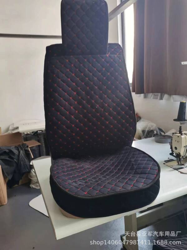 自動車クッション四季通用三点セット綿麻そば殻シートクッション|undefined