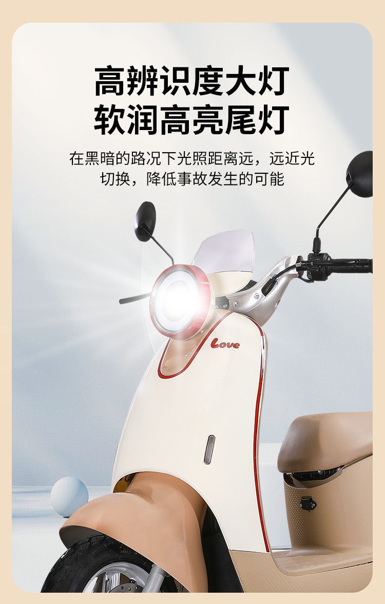 Cross-Border Wholesale of New Adult Electric Vehicles 60V72V, Men's and Women's Electric Scooters with License Plates, Long-Range Electric Motorcycles