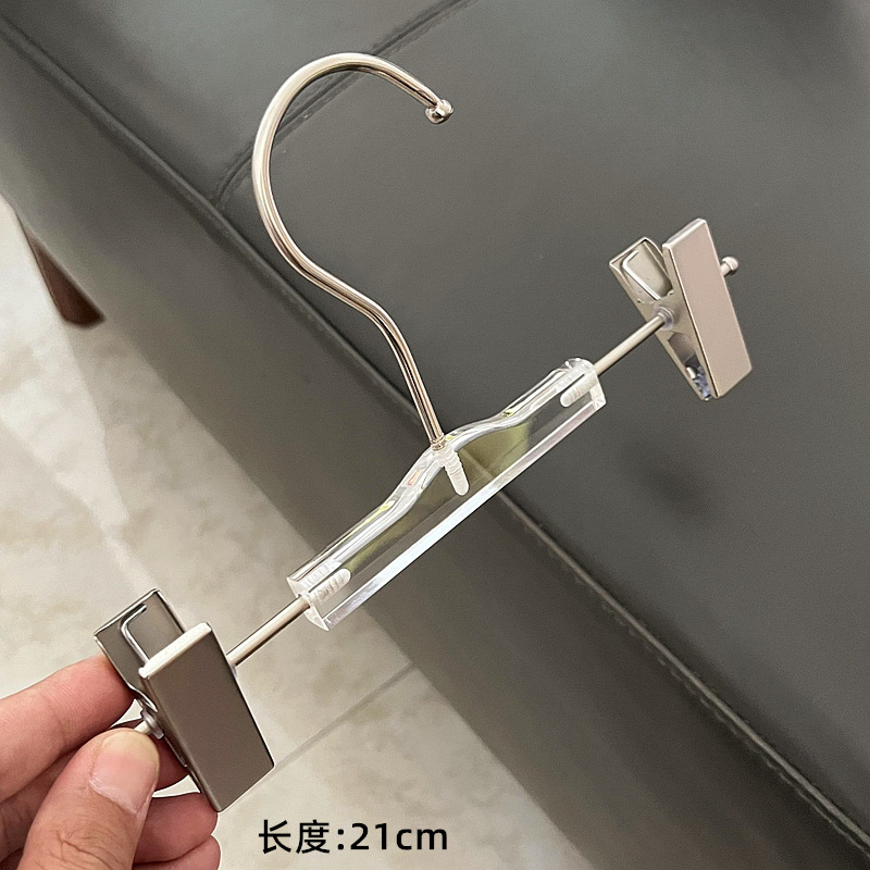 Acrílico transparente mascota percha perro gato mini tienda de mascotas dedicado niños bebé ropa de bebé percha