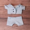 Classic suit jacket, trousers, set, 2 pieces