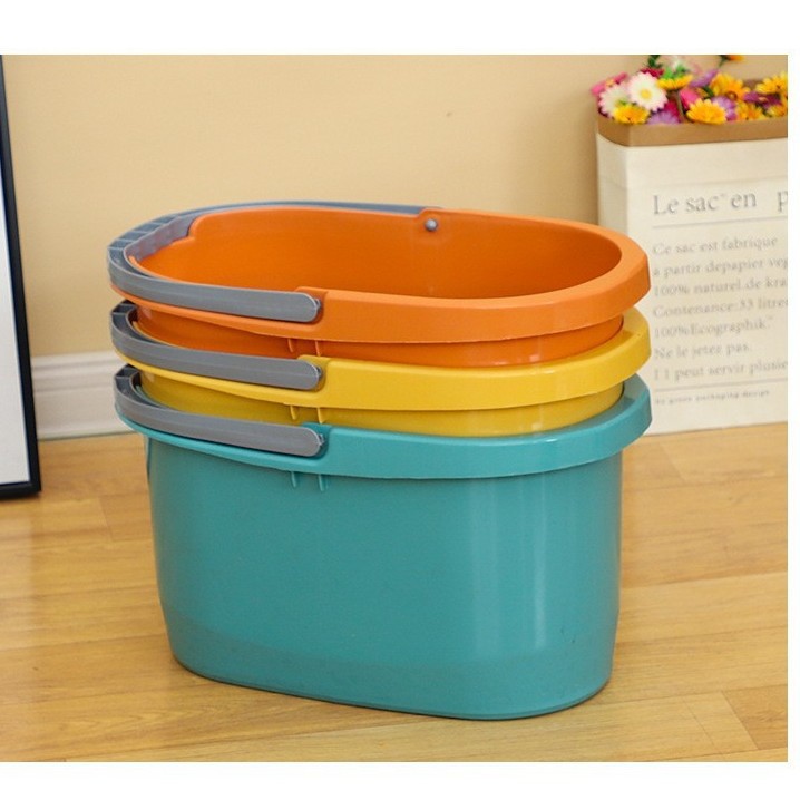 Factory Cleaning Household Mop Bucket Plastic Wringer Bucket Mop Bucket Floor Mop
