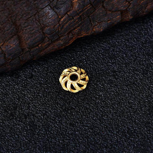 S925���y����Ƭ�U��5MM���z�ֹ����Ldiy����ɫ18k�y�����Ʒ���