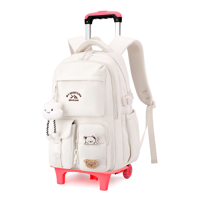 Nuevas mochilas escolares transfronterizas para estudiantes de secundaria y preparatoria, mochilas escolares de gran capacidad, estilo coreano, viento, anti-salpicaduras