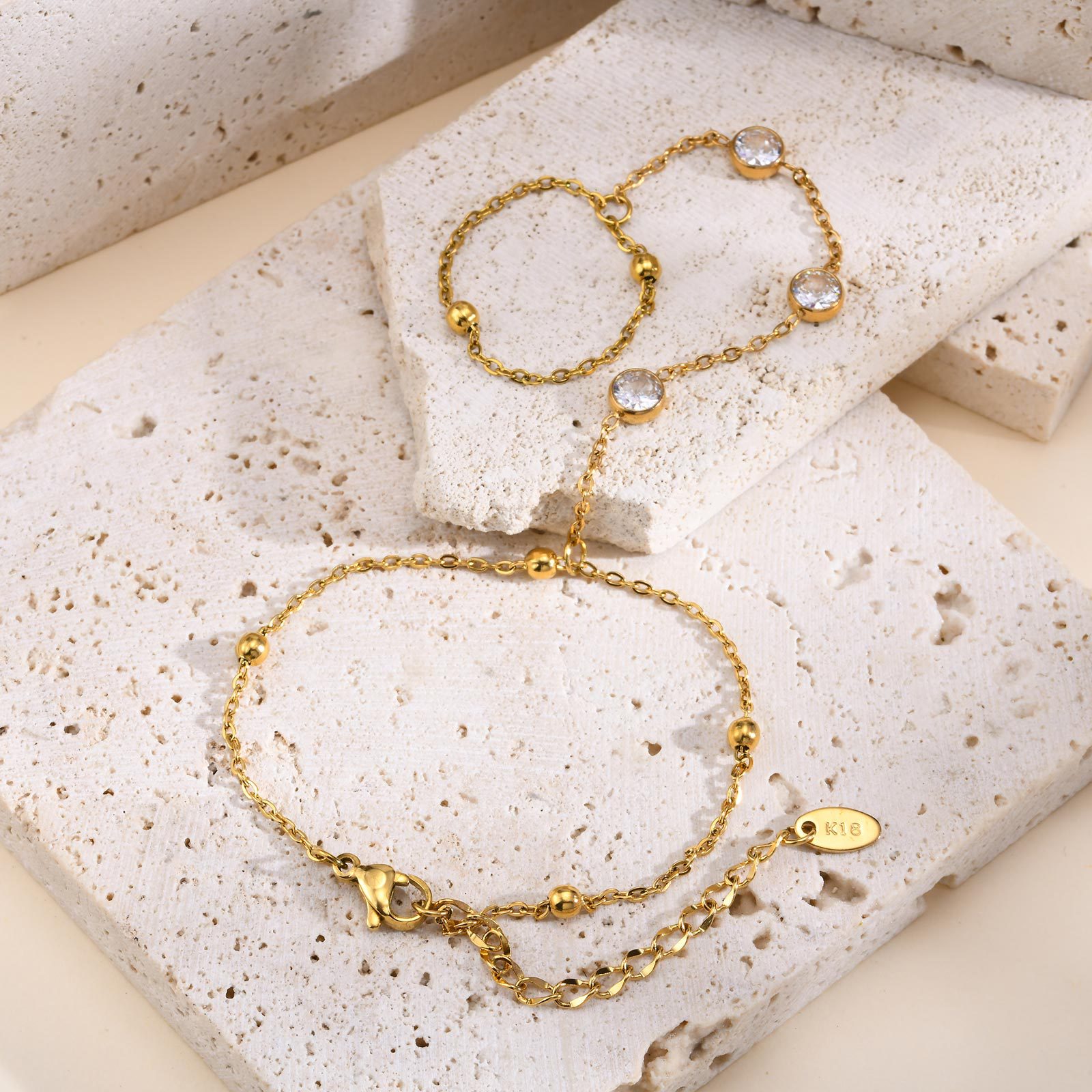6g Weight Artificial Pearls Inlay Material Bracelets Classification 304 Stainless Steel Chain Material cable chain Chain Type Daily Occasion 304 Stainless Steel Material Geometric Pattern All Seasons Season Women's Gender Plating Design IG Style Style IG Style Geometric 304 Stainless Steel Artificial Pearls Cable Chain Bracelets In Bulk 36