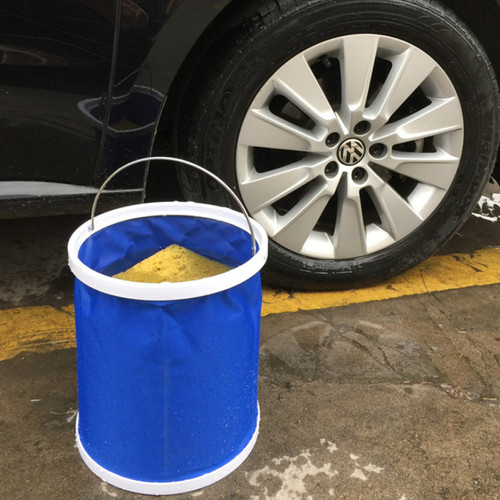 11L bucket for cars, portable multi-purpose telescopic bucket for cars, car wash bucket for fishing, boxed and foldable