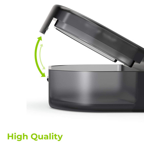 Foreign trade zipper canvas bag travel pill storage box large AMPM 7 days a week 14 compartment leather bag pill box