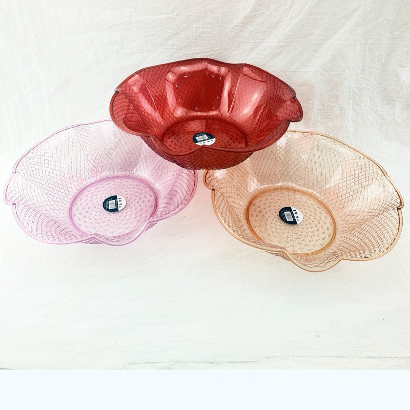 16 tipos de platos de frutas para el hogar, simples y ligeros, platos de frutas de plástico de lujo, restaurantes, platos de frutas de verduras, bocadillos de Boguang, grandes almacenes al por mayor image 6