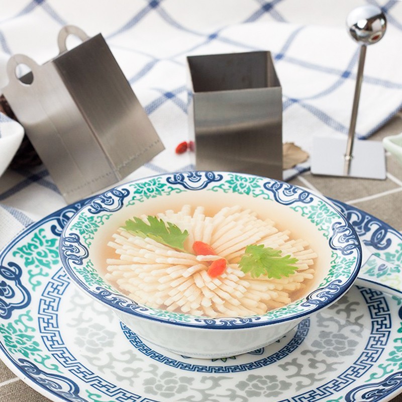 회색 국화 두부