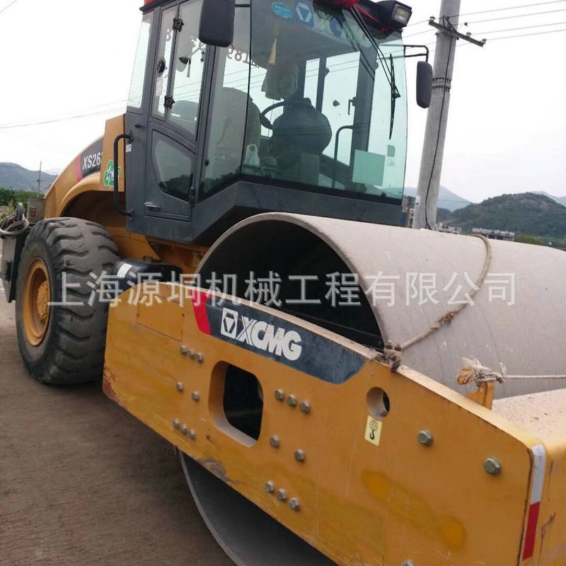 现货供应二手压路机徐工22吨单钢轮压路机 成都20/26钢轮压路机