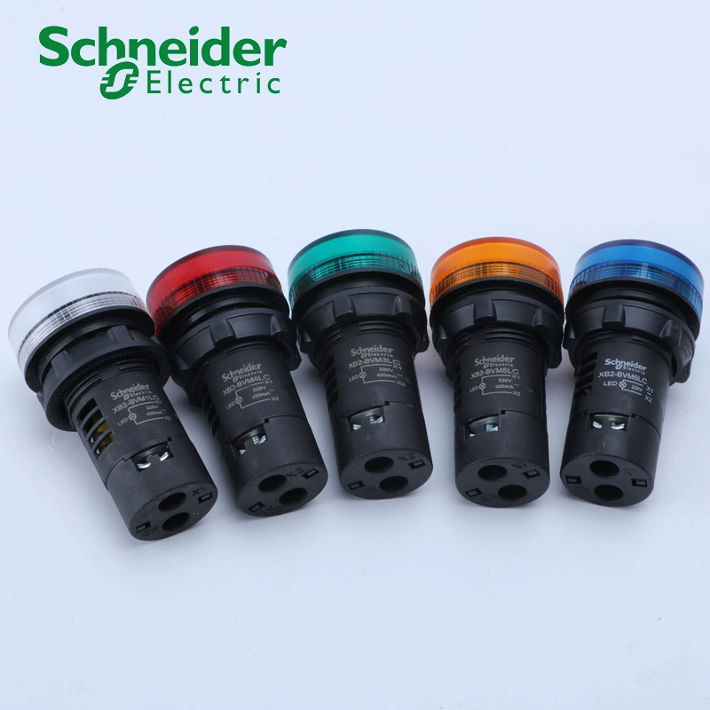 Индикатор LED Schneider Electric XB2BVB XB2B2BVM XB2B2BVQ 1LC 3LC 4LC 5LC 6LC