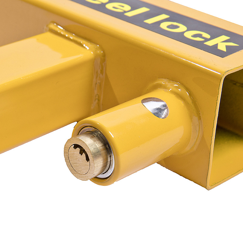 Car Tire Lock, Thickened Car Lock Device, Wheel Lock, Universal Car Lock, Anti-Theft Lock, Property Lock, Horn-Shaped Clip Lock