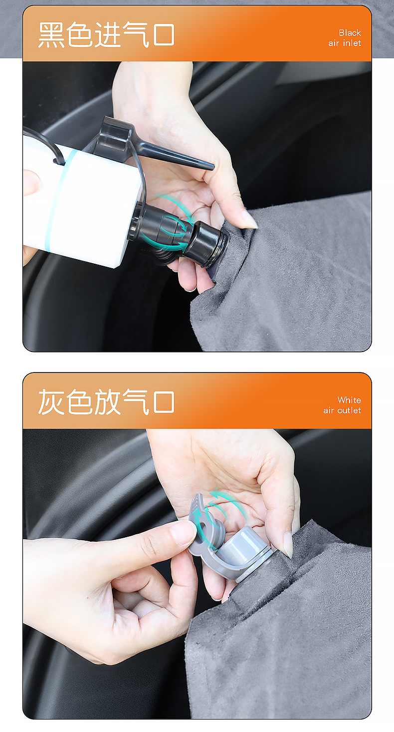 Byd Yuan Plus Special Car Air Mattress Car Rear Sleeping Pad Trunk Travel Sleeping Air Bed