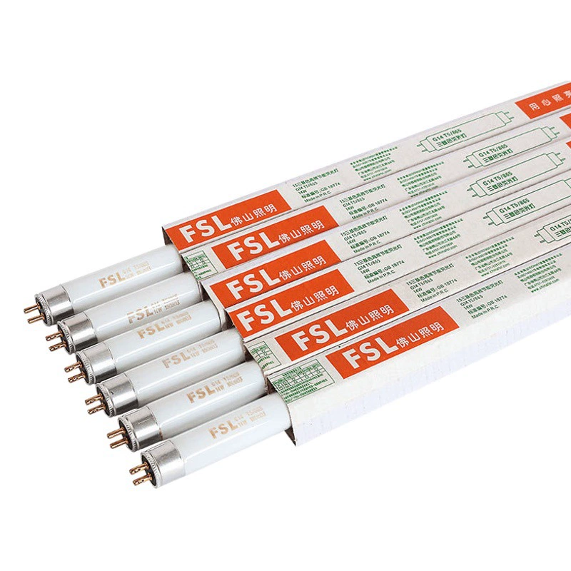 FSL Foshan Lighting T5 флуоресцентная лампа 8w14w21w28w три основных цвета решетки лампа старомодный люминесцентный источник света