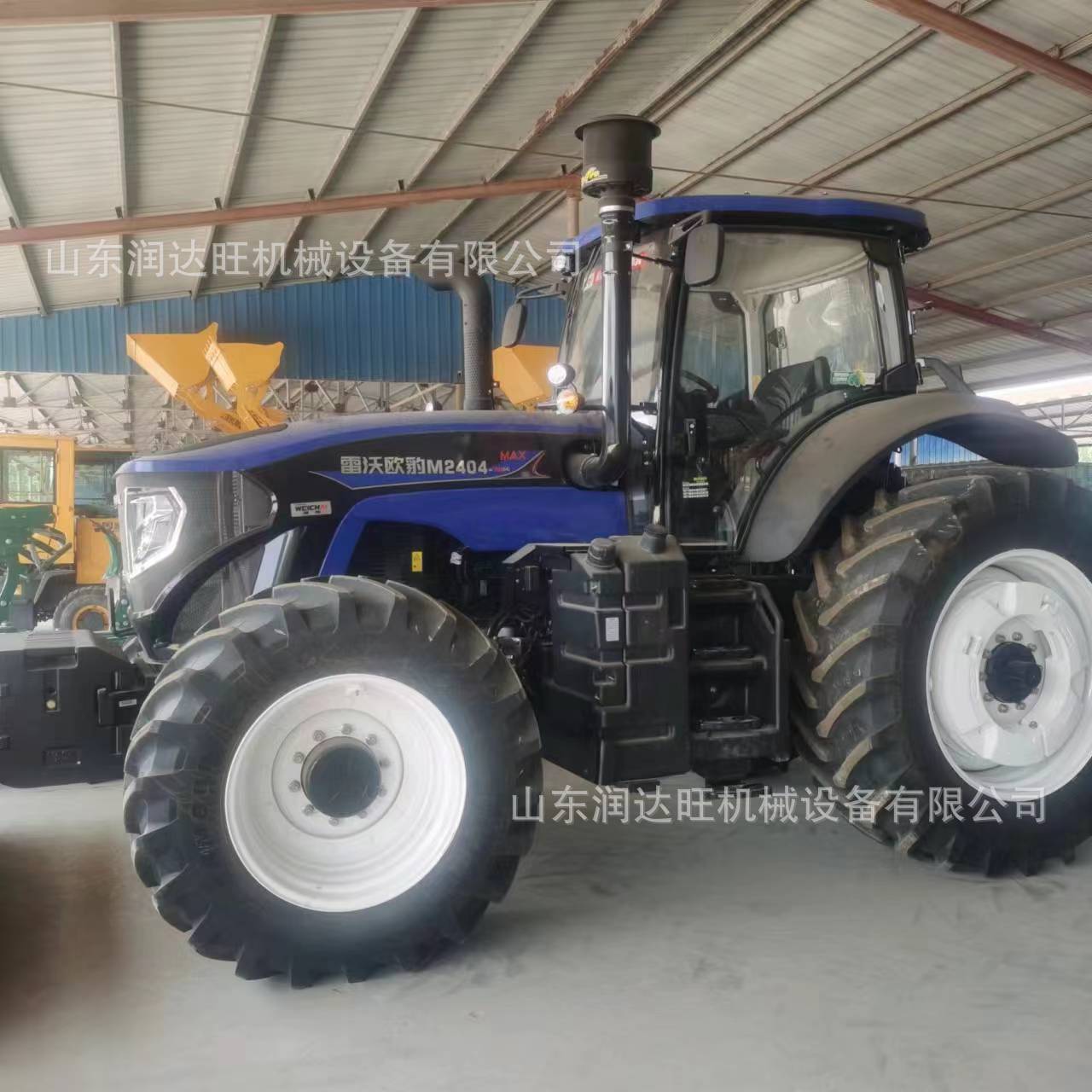 国家补贴雷沃欧豹2404农用拖拉机 全新四驱豪华空调驾驶室大轮胎