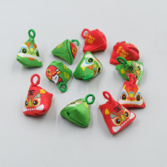 Easterly Festival Small Zongzi Decorative mugwort sachet scented pouch DIY pendant bracelet embroidery tiger head pendant accessory