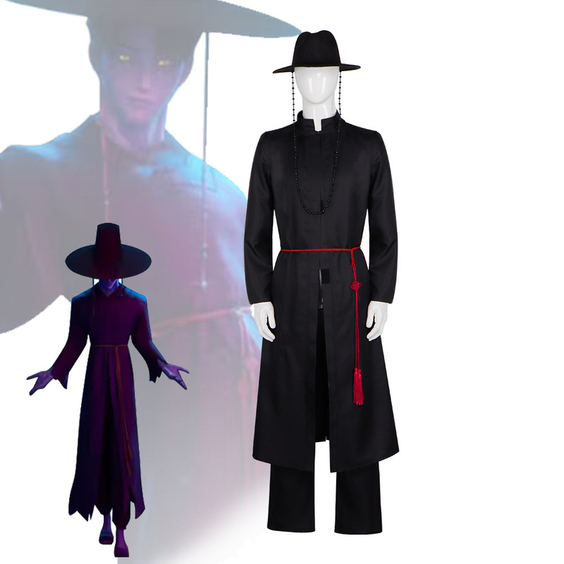 K-POP ハンターウィッチグループハンターウィッチグループcos服悪魔メンズグループシャガーボーイコスプレウインドブレーカースーツ|undefined