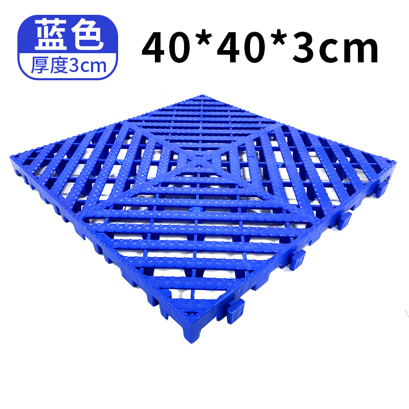 Coche sala de lavado piso de plástico de empalme piso rejilla auto reparación fábrica belleza taller drenaje no excavación ranura rejilla placa base