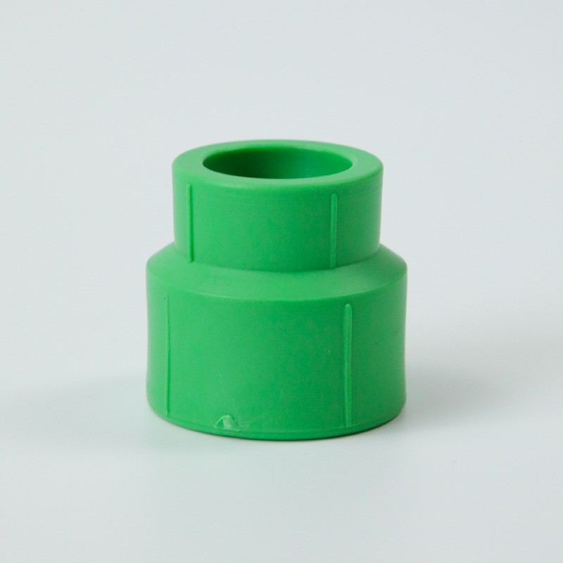 PPR nuevo material de producción igual diámetro reduciendo tubería de suministro de agua directa plomería accesorios de fusión en caliente conector 4 puntos 6 puntos 1 pulgada al por mayor