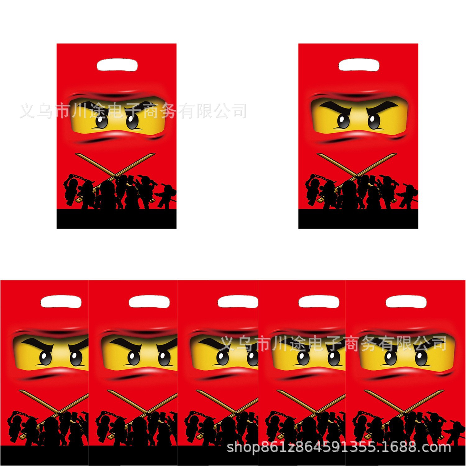 Fábrica directa bolsa de regalo de dibujos animados para niños fiesta de cumpleaños bolsa de regalo película perlada bolsa de regalo PE ahora